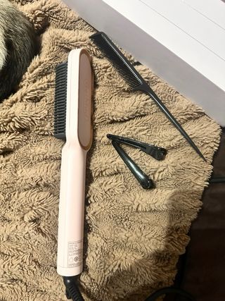 Peine Alisador GetMod Rosa y Negro