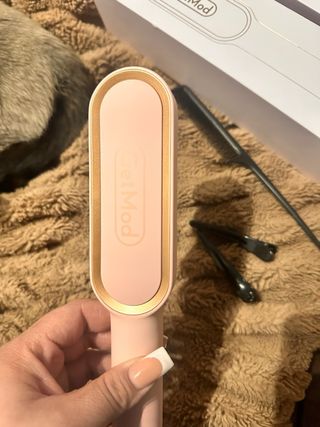 Peine Alisador GetMod Rosa y Negro