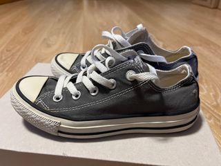 Converse Unisex Gris+Blanco *Precio Negociable*