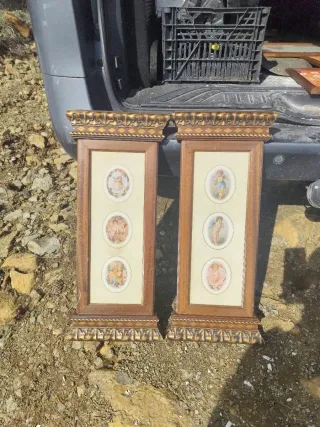 Pareja de cuadros decorativos