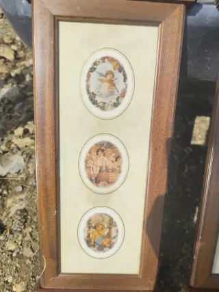 Pareja de cuadros decorativos