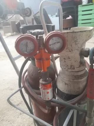 Equipo soldadura gas