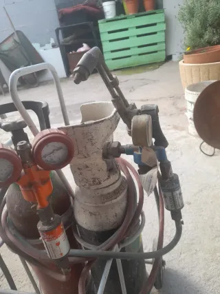 Equipo soldadura gas