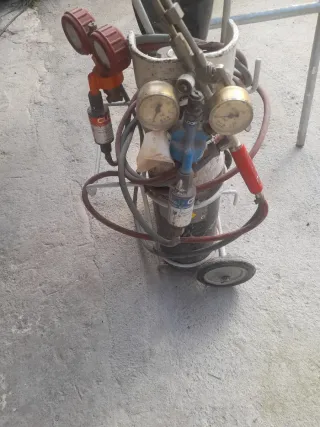 Equipo soldadura gas