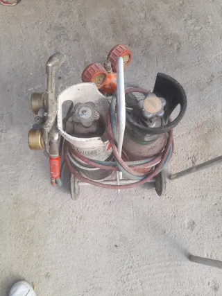 Equipo soldadura gas