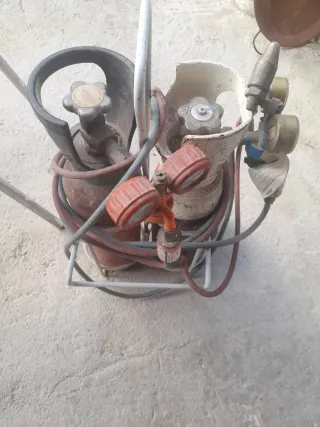 Equipo soldadura gas