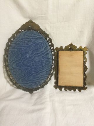 Marcos estilo clásico oro y rosa