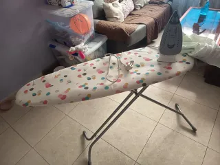 Tabla de planchar + plancha