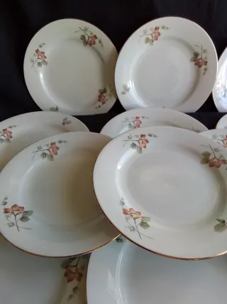 Platos Royal China Vigo - 12 unidades