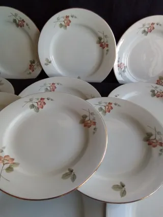 Platos Royal China Vigo - 12 unidades