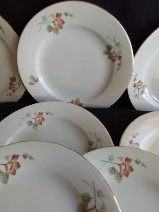 Platos Royal China Vigo - 12 unidades