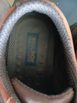 Scarpe uomo Woolrich vintage marroni