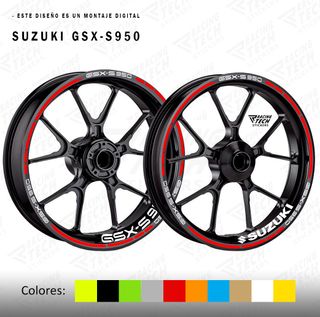 Pegatinas Suzuki GSXS950