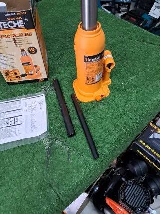 Cric a bottiglia 10 ton, max 450mm