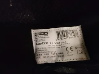 Casco Esquí Junior Wedze H-300 Talla 54-58