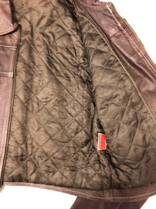 Chaqueta de piel vintage El Corte Inglés