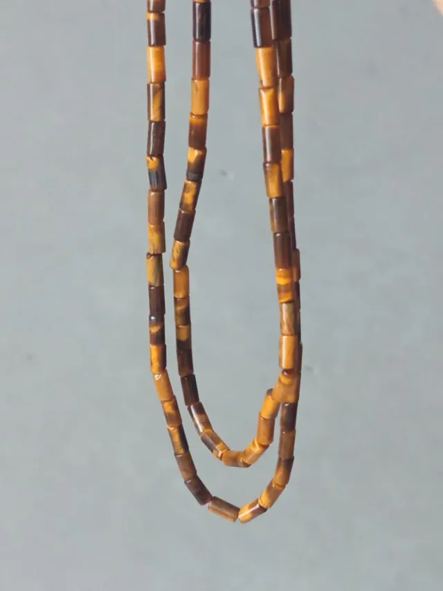 Cuentas Ojo de Tigre Natural