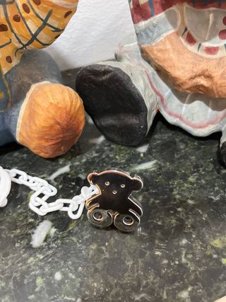 Chupete Tous plata para regalar recien pulido