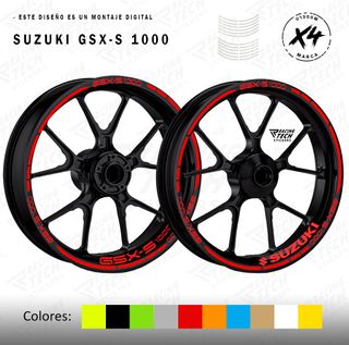 Pegatinas Suzuki GSXS 1000