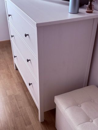 Cómoda IKEA 3 cajones blanca