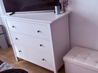 Cómoda IKEA 3 cajones blanca