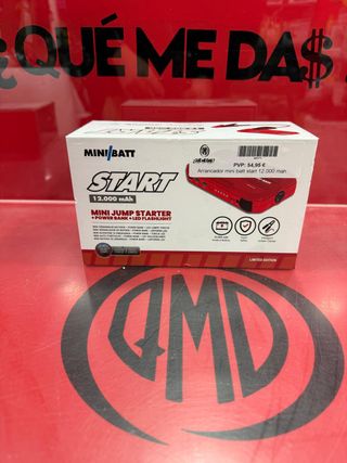 Arrancador Batería Mini Batt Start 12.000 mAh