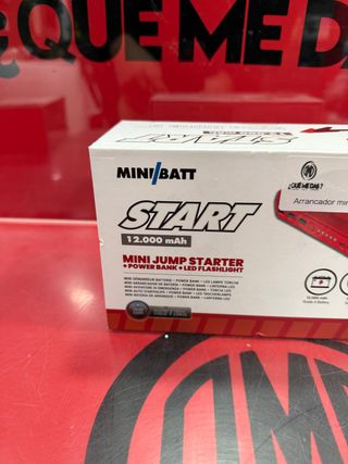 Arrancador Batería Mini Batt Start 12.000 mAh