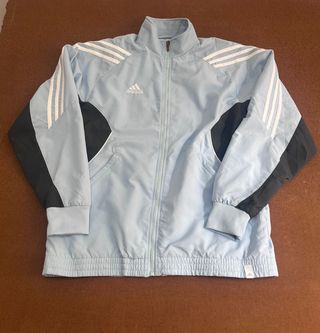 Chaqueta Adidas Track Jacket Celeste/Turquesa