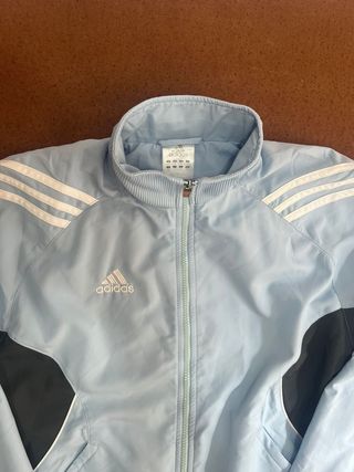 Chaqueta Adidas Track Jacket Celeste/Turquesa