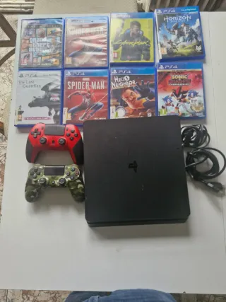 Mando PS4 DualShock 4 Rojo y Camuflaje