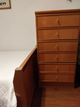 Dormitorio cama con nido,Sinfonier alto juvenil 6