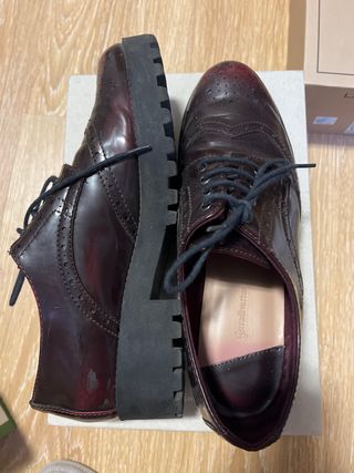 Mocasines Oxford Burdeos  *Precio Negociable*