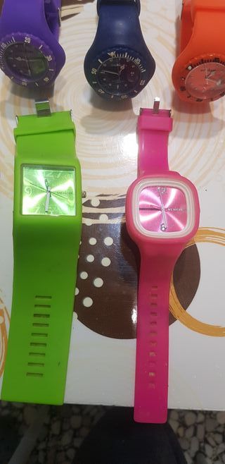 Set 6 Orologi Sneakers Cinturino Lattice