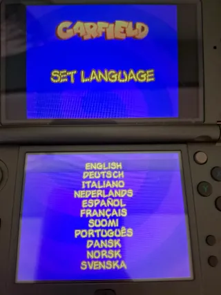 Garfield's Nightmare Nintendo DS