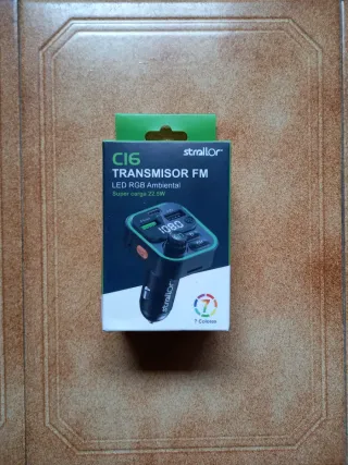 Transmisor FM Coche Bluetooth Strellor C16