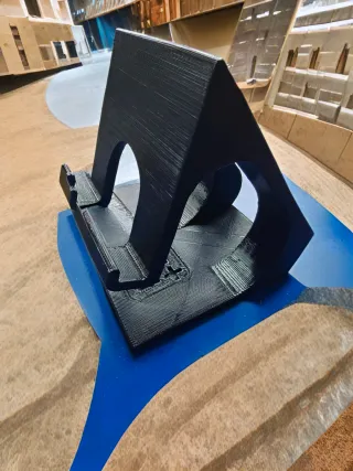 Soporte para móvil 3D negro