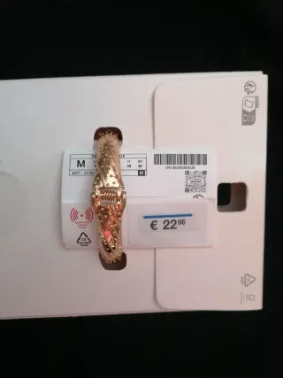 Brazalete Zara Dorado con Cristales