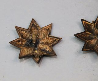2 Estrellas Coronel 8 Puntas Época A.XIII