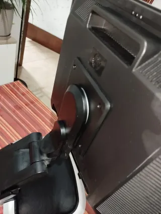 Monitor HP Plata y Negro