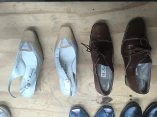 Zapatos Elegantes Montesinos Beige y Marrón