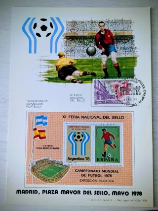 Sobres y hojas primer día 1978