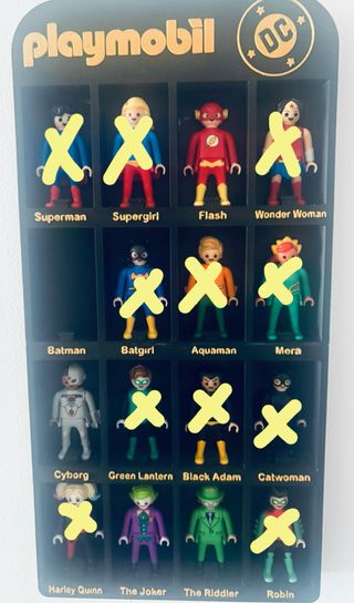 Playmobil DC Comics Figuras Sueltas