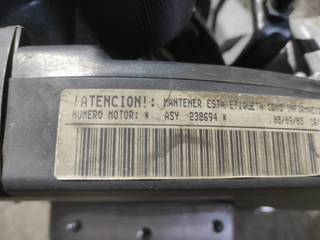 Motor ASY Seat Ibiza III (2009) 1.9 SDI (64c