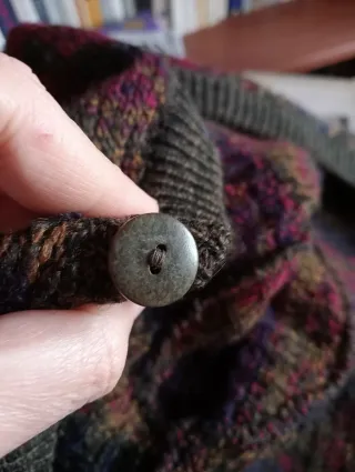 Cardigan jacquard vintage - Sevres