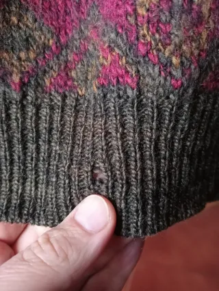 Cardigan jacquard vintage - Sevres