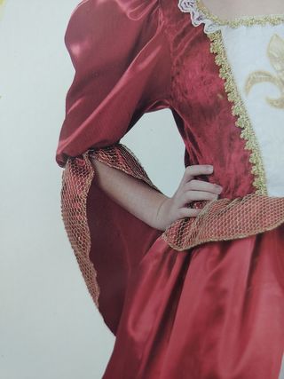 Disfraz Mosquetera Niña Talla S