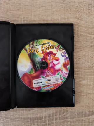 Película DVD "La Leyenda del Rey León"