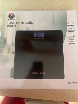 Báscula de Baño Digital Euro Life a estrenar