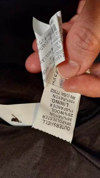 Traje Zara Chaqueta y Falda Gris Talla M