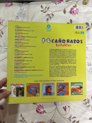 Lote 3 Vinilos 14 Cañonazos Bailables Vol. 4,5,6